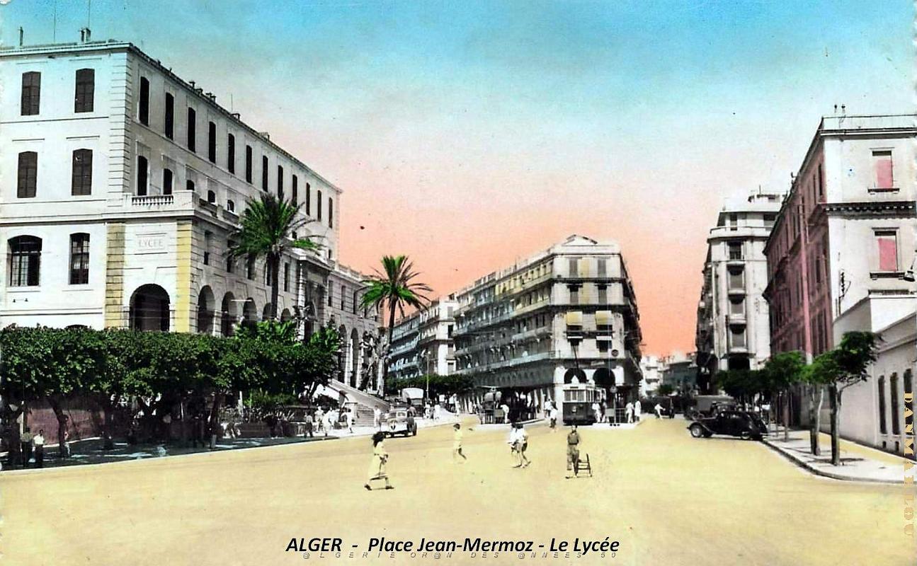 Alger - Place Jean-Mermoz - Lycee.jpg
